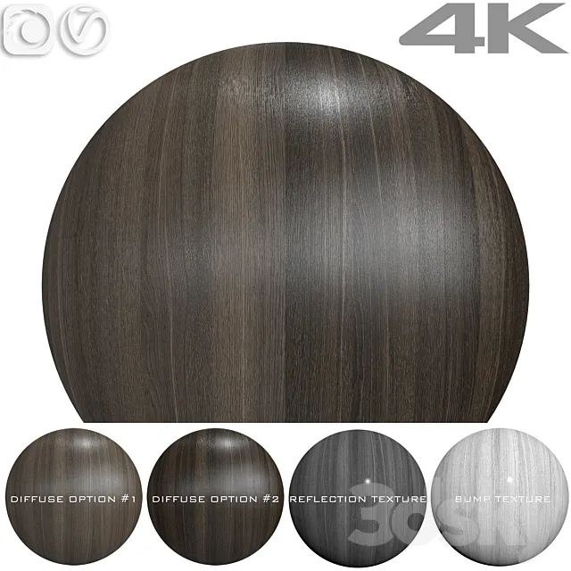 Seamless textures – OAK 3D Model