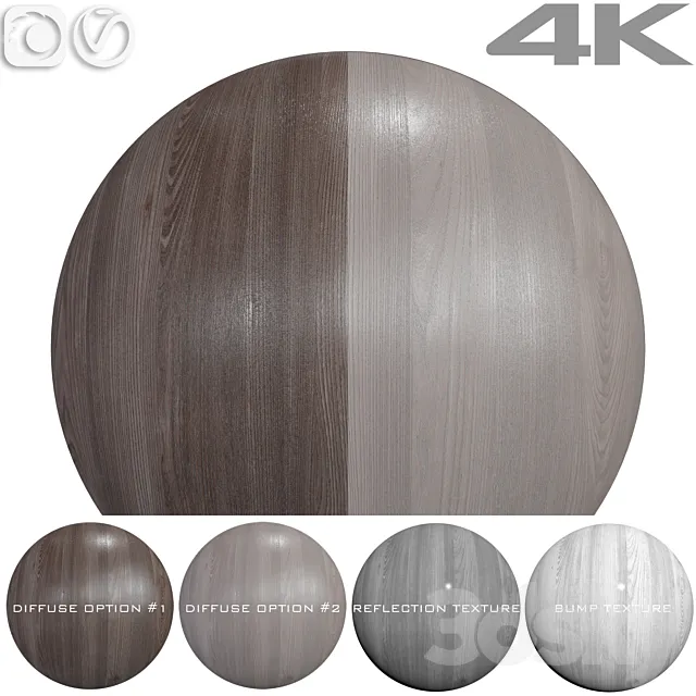 Seamless textures – OAK 3D Model