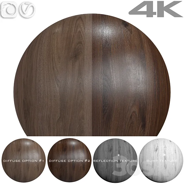 Seamless textures – WALNUT 3D Model