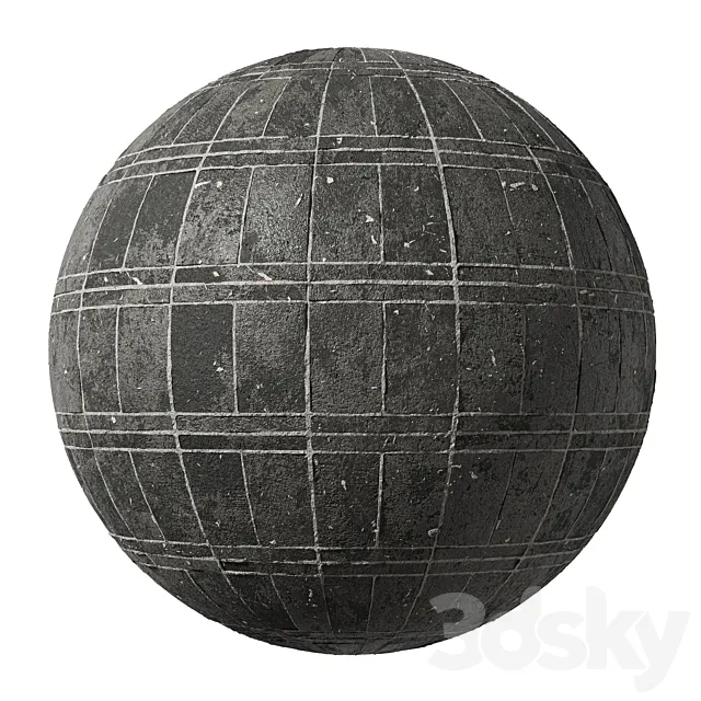 Seamless Tile Material 35 3D Model