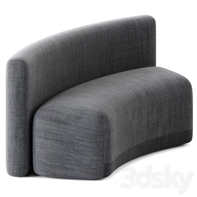 Season Sofa Model B – Closed by Viccarbe 3D Model Season Sofa Model B – Closed by Viccarbe 3D Model