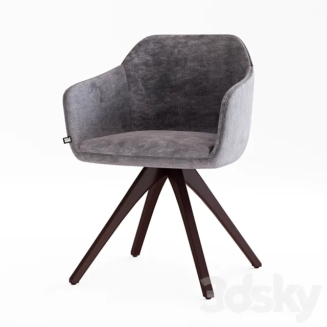 Seating-Chair 640 _ ROLF-BENZ 3DModel