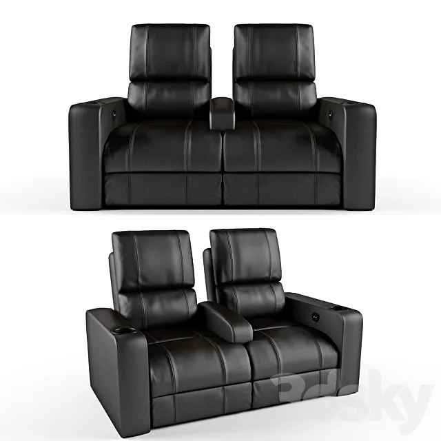 Seats for Cinemas 3DModel