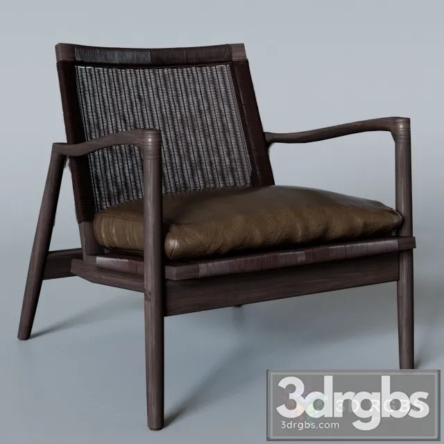 Sebago Armchair 3D Model Download