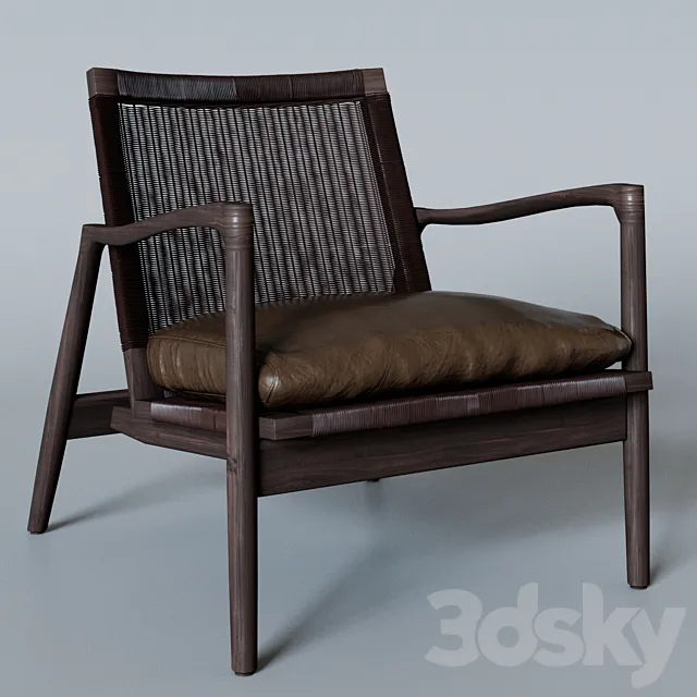 Sebago Chair by Crate and Barrel 3DModel