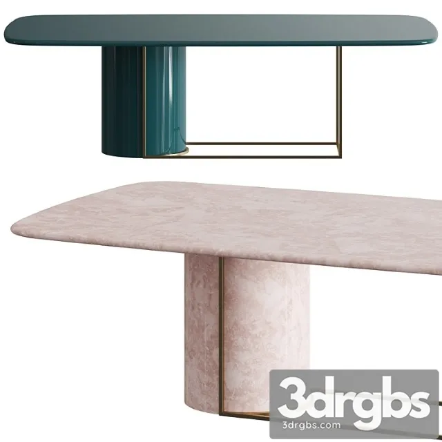 Secolo horus dining table 2 3D Model Download Secolo horus dining table 2 3D Model Download