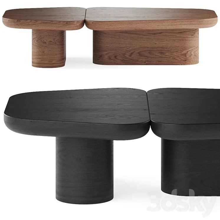 Secolo Pangea Coffee Table 3D Model Free Download