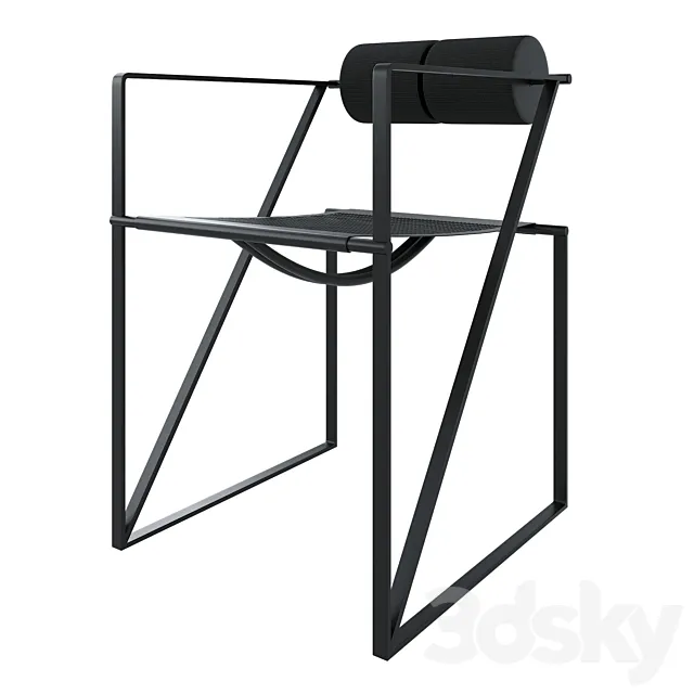 Seconda Armchair 3D Model Seconda Armchair 3D Model