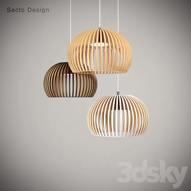 Secto Design _ Atto 5000 3D Model Secto Design _ Atto 5000 3D Model