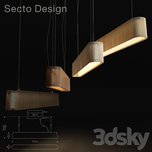 Secto Design – Owalo 7000 3DModel Secto Design – Owalo 7000 3DModel