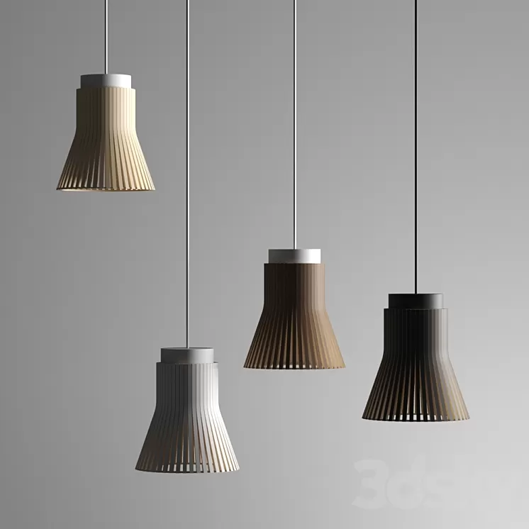 Secto Design Petite 4600 Pendant Lamp 3D Model