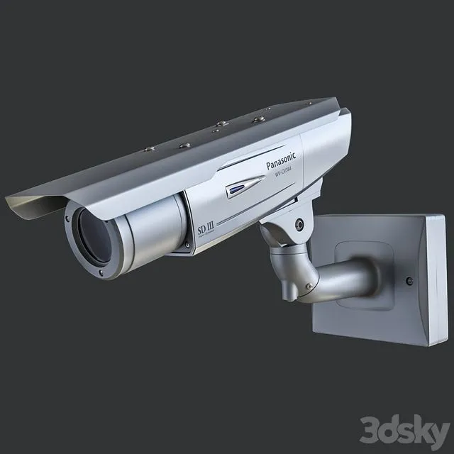 Security Camera Panasonic CW380 3D Model