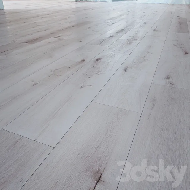 Sedan wooden oak floor 3DModel