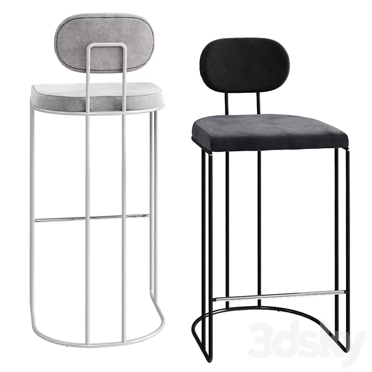 Sedis barstools 3D Model Sedis barstools 3D Model