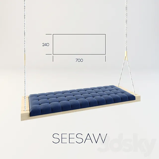 seesaw 3DModel