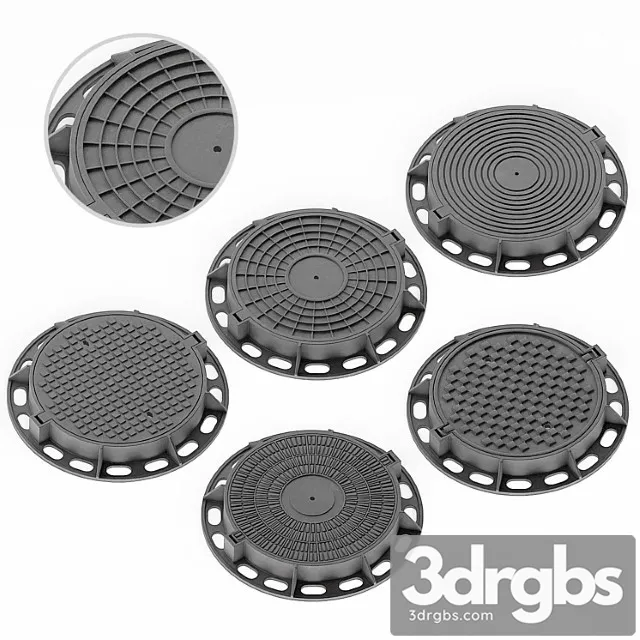 Seewer manhole 3D Model Download