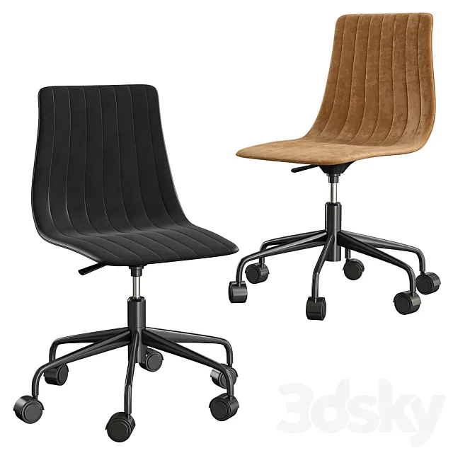 Segis DRAGONFLY Height-adjustable office chair 3D Model