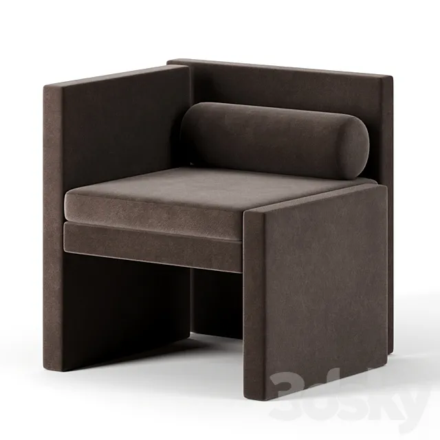 SEGMENT ARMCHAIR by TRNK 3DModel SEGMENT ARMCHAIR by TRNK 3DModel