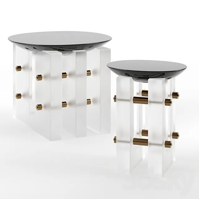 Segment tables by Apparatus 3DModel Segment tables by Apparatus 3DModel