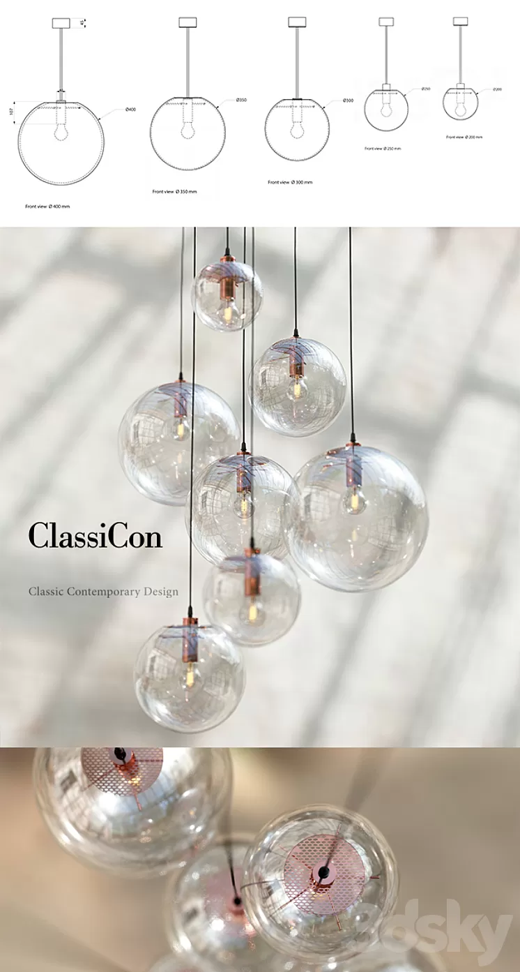 Selene by ClassiCon 3D Model