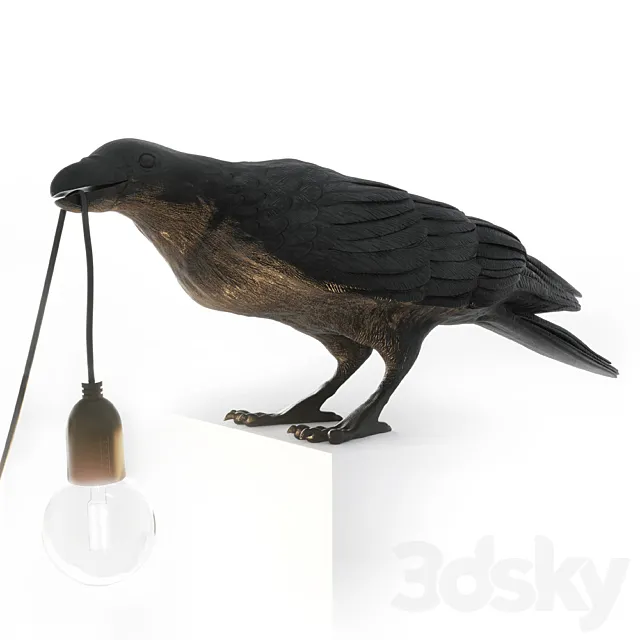 Seletti bird 3DModel Seletti bird 3DModel