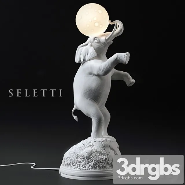 Seletti elephant lamp 3D Model Download Seletti elephant lamp 3D Model Download