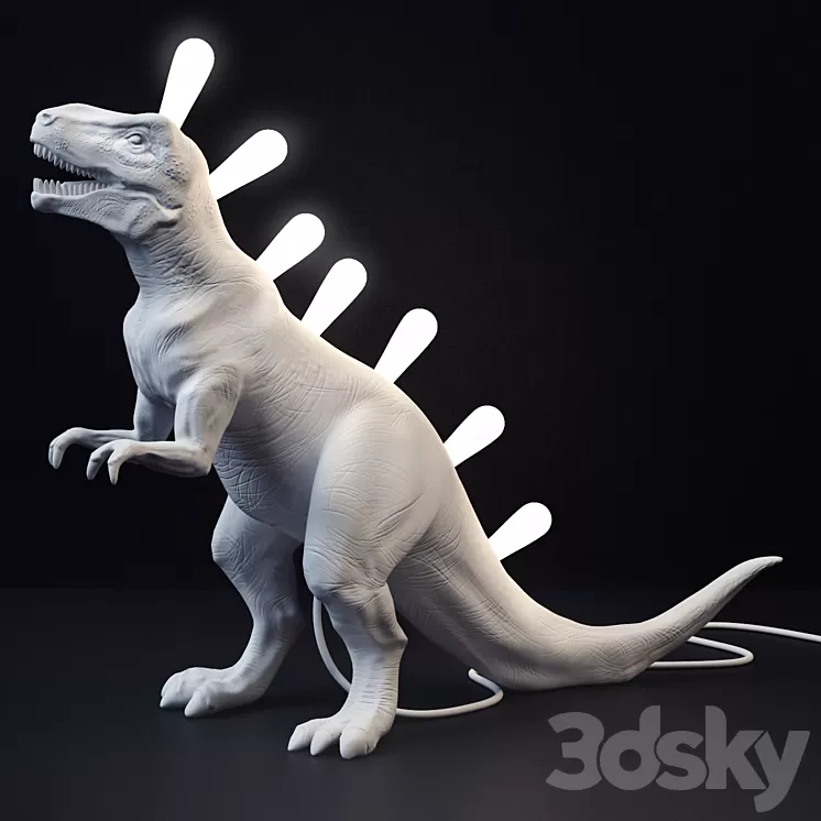 Seletti Jurassic Lamp Rex. 3D Model Seletti Jurassic Lamp Rex. 3D Model