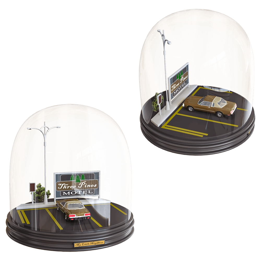 SELETTI – My Little Friday Night Lamp 3D Model SELETTI – My Little Friday Night Lamp 3D Model