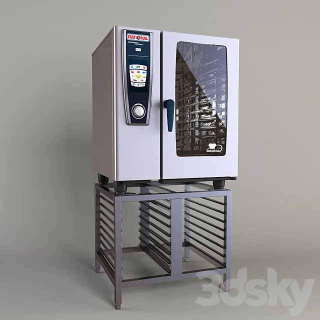 Self-cooking Center Rational_SCC_101 3D Model