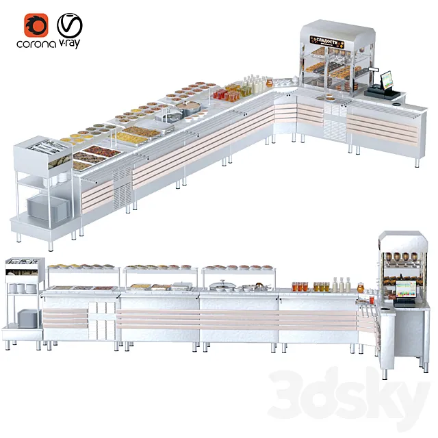 self service line 3DModel