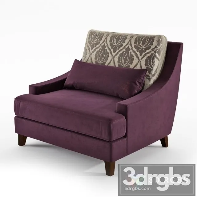 Selva 1125 Armchair 3D Model Download Selva 1125 Armchair 3D Model Download