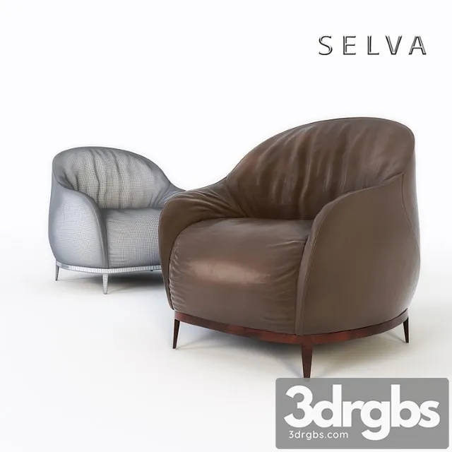 Selva Bali Armchair 1 3D Model Download Selva Bali Armchair 1 3D Model Download