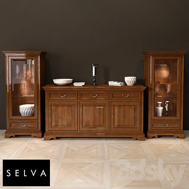Selva Milano set 01 3D Model Selva Milano set 01 3D Model