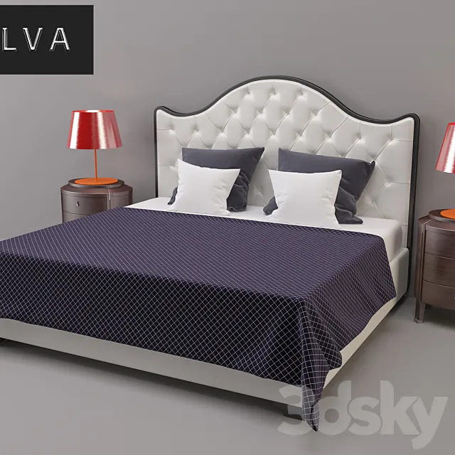 Selva Onda bed 3DModel