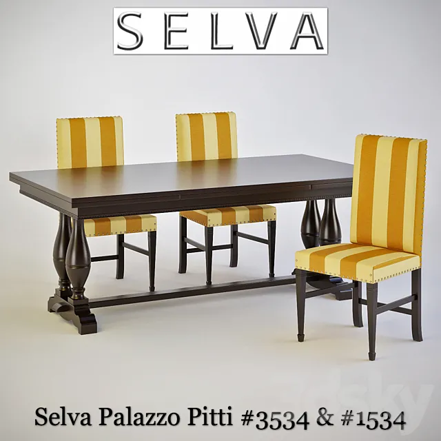 Selva Timeless Beauty Palazzo Pitti # 3534 & # 1534 3DModel Selva Timeless Beauty Palazzo Pitti # 3534 & # 1534 3DModel