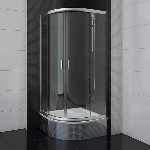Semi-circular shower cabins Ravak BLIX 3D Model Semi-circular shower cabins Ravak BLIX 3D Model