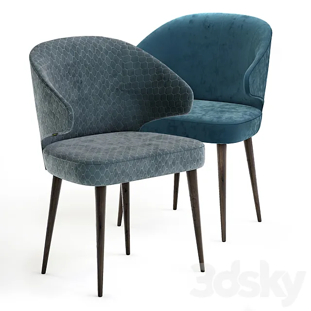 Semi-seat “Kenia” OTTOSTELLE 3D Model Semi-seat “Kenia” OTTOSTELLE 3D Model