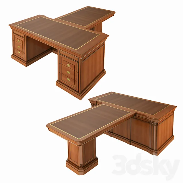 Senator head table 3D Model