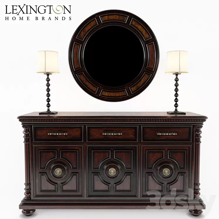 SENEGAL BUFFET 3D Model