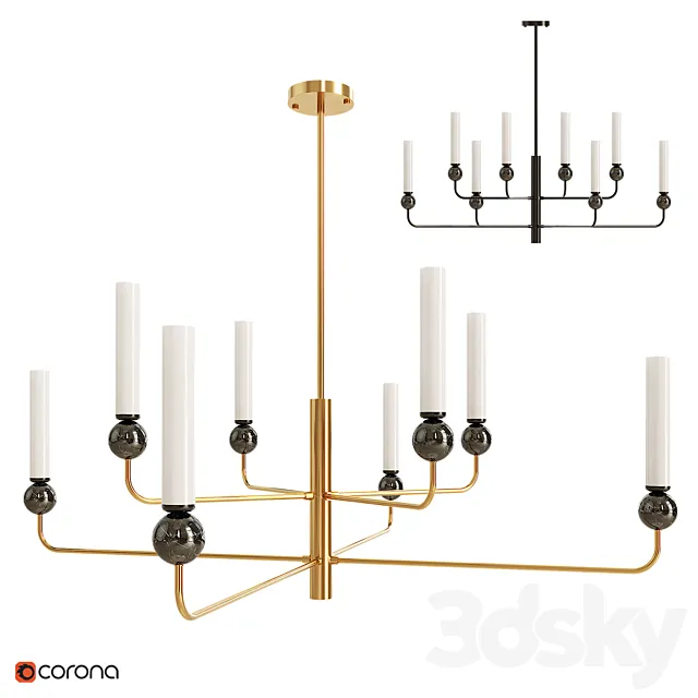 SENSEI L Chandelier 3D Model SENSEI L Chandelier 3D Model