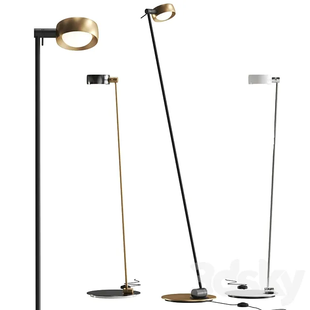Sento lettura floor lamp by Occhio 3DModel