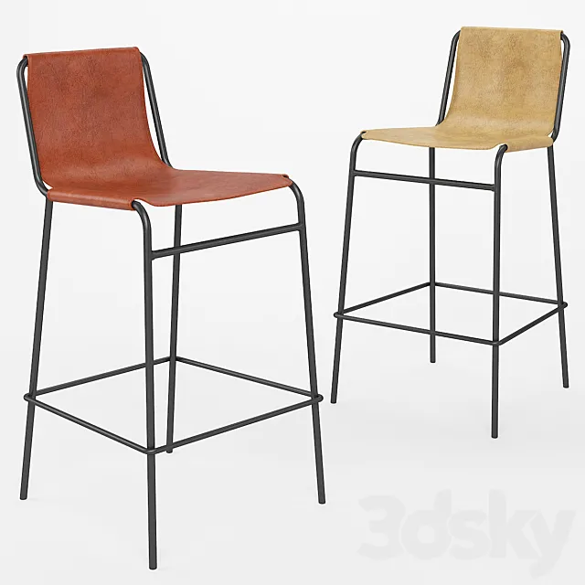 September_Bar_Stool 3D Model September_Bar_Stool 3D Model