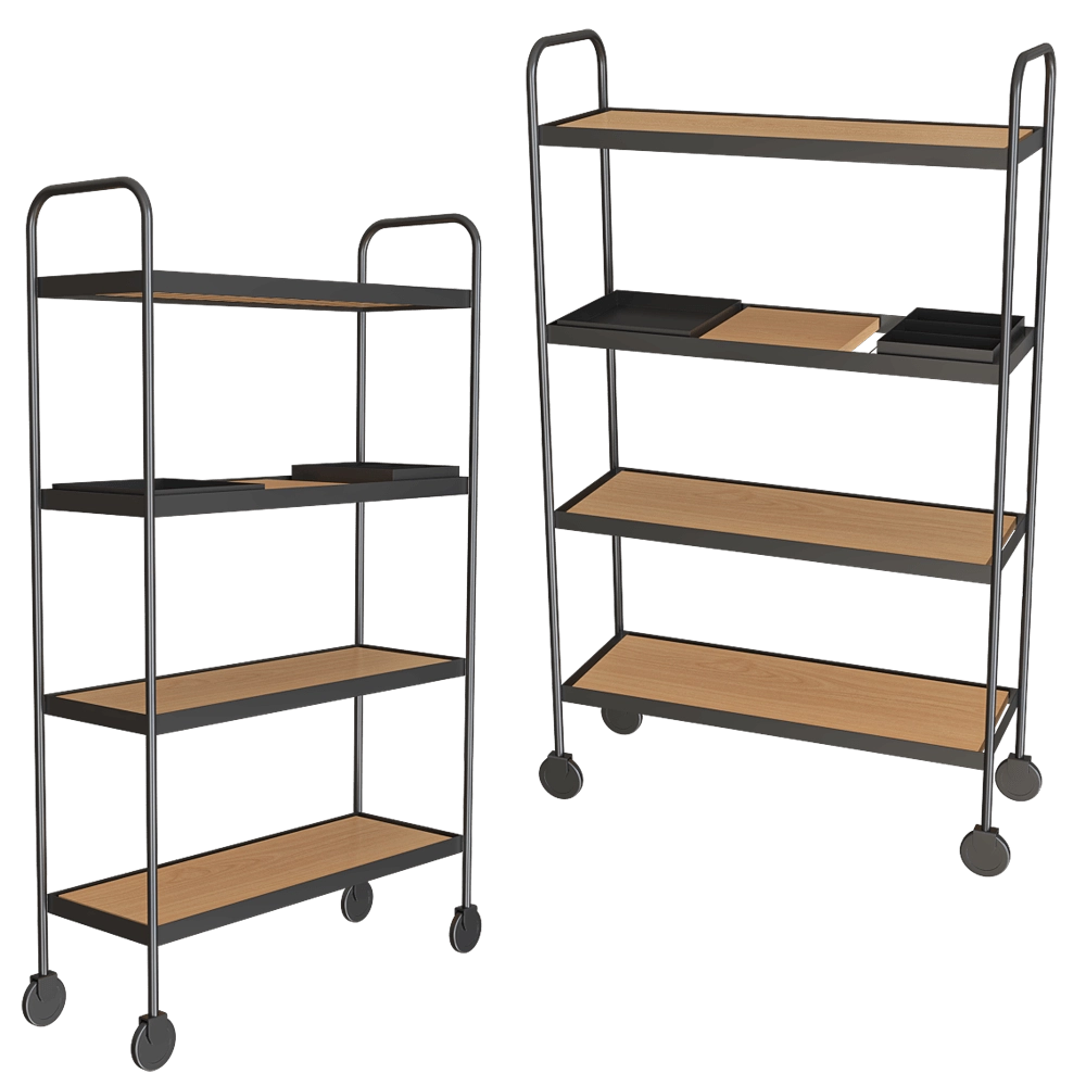 Serax – Rack James black 3D Model Serax – Rack James black 3D Model