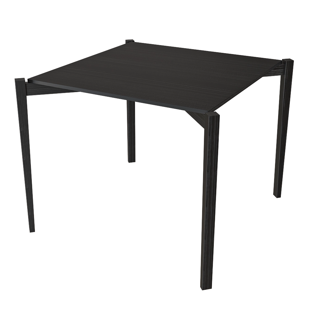 Serax – Table square beech black Eloïs 3D Model