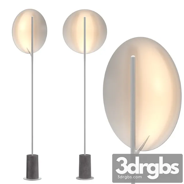 Serene Floor Lamp 3D Model Download