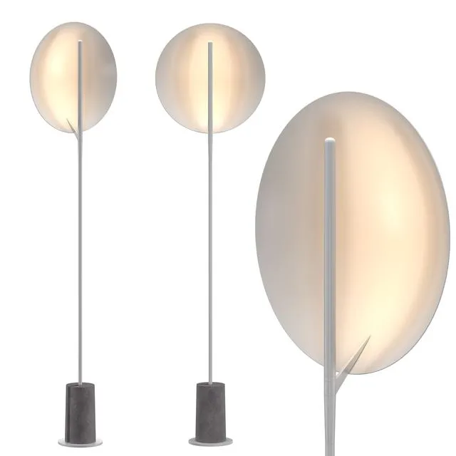 Serene Floor Lamp 3D Model Serene Floor Lamp 3D Model