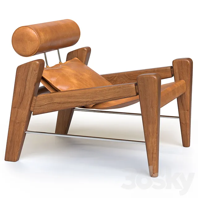 Serfa armchair 3D Model