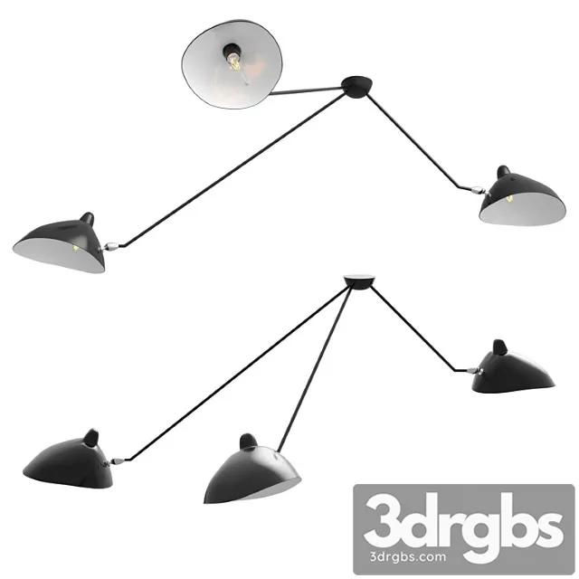 Serge Mouille 1 3D Model Download