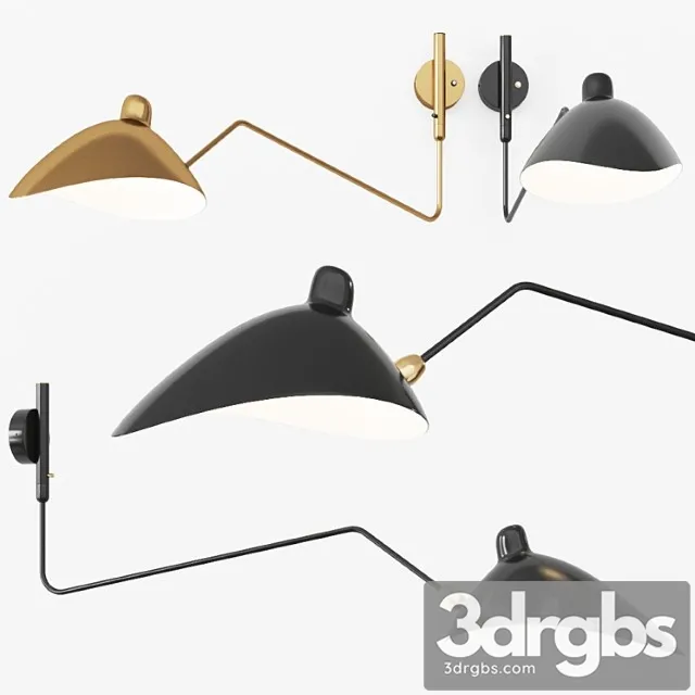 Serge mouille ap1bc wall lamp sconce Serge mouille ap1bc wall lamp sconce