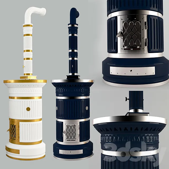 Sergio Leoni “Maria Luigia” stove 3DModel